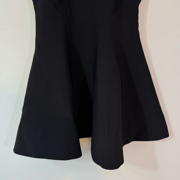 BARDOT Revolve Zephyra Collar Mini Dress Black Size 8 - Picture 5 of 9